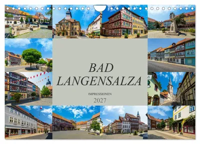 Produktbild von Bad Langensalza Impressionen (Wandkalender 2027 DIN A4 quer), CALVENDO Monatskalender