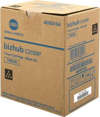 Obrázek produktu pro Konica Minolta TNP-50K, 5000 str., Černá, 1 kusů