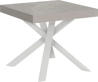 Obrázok produktu pre Rozťahovací stôl 90/194x90 cm Kašmírová biela noha