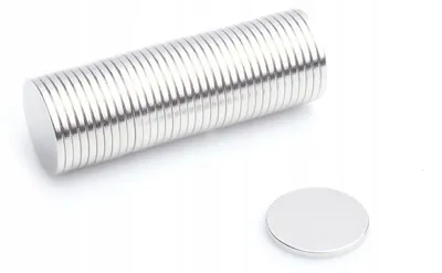 Produktbild von Neodym-Zylindermagnet MW 12x1 N38 50 Stück