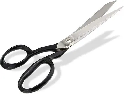 Immagine prodotto di Coltello da sarto affilato in acciaio inossidabile laccato nero