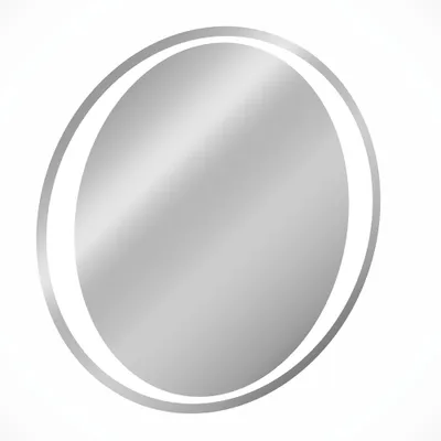 Produktbild von Badezimmer LED-Spiegel mit 60 cm Durchmesser, neutralweiß - MIRROR-56