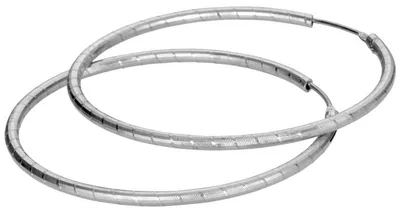 Produktbild von Miamar Damen SCR28 Creolen Silber Ohrschmuck