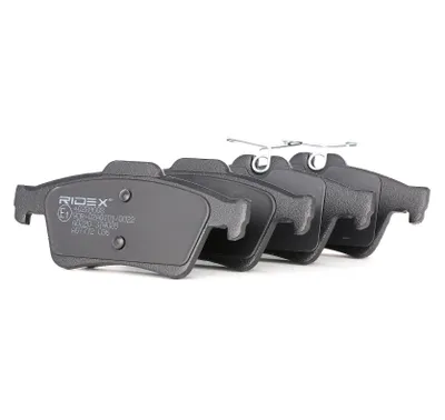 Produktbild von RIDEX 402B0008 Bremsbeläge Satz Hinten für FORD FOCUS III Turnier Kuga Mk2 (DM2) Focus II Schrägheck (DA, HCP, DP) Focus II Kombi (DA, FFS, DS)