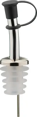 Produktbild von Westmark 2 Ausgießer, Silikonkork mit Käppchen u. Schlaufe "Inox Standard"