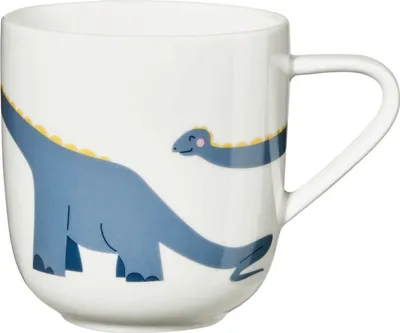 Imagen del producto de ASA Selection, vasos para niños con motivos de dinosaurio (Brontosaurio Brutus), diámetro 8 cm, altura 8,5 cm