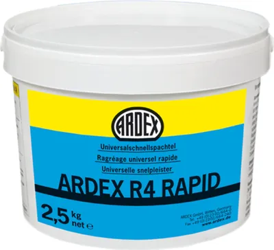 Immagine prodotto di ARDEX R 4 RAPID Universal Schnellspachtel 2,5kg