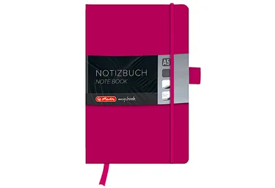 Produktbild von HERLITZ Notizbuch my.book Classic A5 96 Blatt liniert berry