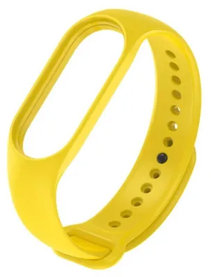 Image de Bracelet de sport jaune pour Xiaomi Mi Band M7