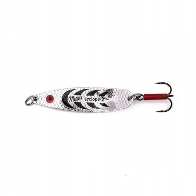 Obrázek produktu pro Mepps SYCLOPS SILVER/BLACK_silver/black 2/17g