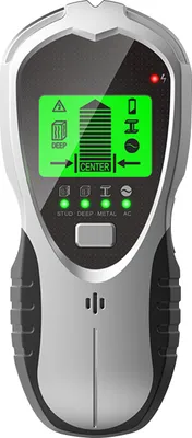 Image de Stud Finder Wall Scanner 4-in-1 Multifunctional Digital Metal Detector Portable Wall Detector Center Finding with LCD Screen for Wooden Beams AC Wires Studs Decoration (en anglais)