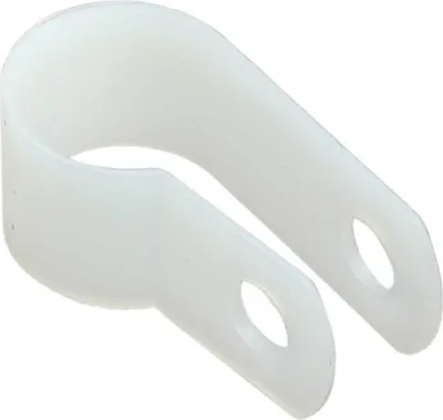 Produktbild von InLine® Kabelrundschelle 9,5mm, mit Montageloch, 10 Stück