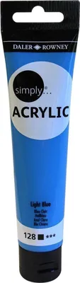 Zdjęcie produktu dla Daler Rowney Simply Farba akrylowa Light Blue 75 ml 1 szt.