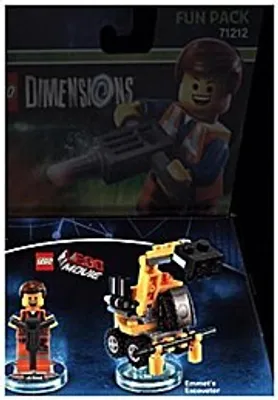 Obrázok produktu pre LEGO DIMENSIONS Emmet Fun Pack, Stavebnica, 7 rok / roky, 35 kusov