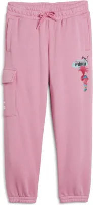 Produktbild von PUMA Jungen Sporthose Rosa, strapazierfähige Trainingshose für Turnen und Freizeit