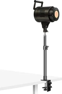 Produktbild von Fotografie COB Video Licht, Dimmbare Helligkeit, Einstellbare Farbtemperatur, Tischständer