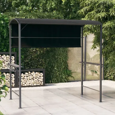 Produktbild von Cloris Designermöbel Pavillon mit Dach 220x110x200 cm Anthrazit 2024 Neu