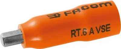 Image de Embout de tournevis Facom 1/4" 1000V VSE 4 mm