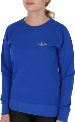 Produktbild von Fruit of the Loom Fruit of the Loom leichtes Damen Sweatshirt mit kleinem Vintage-Logo, Farbe:royal, Größe:L