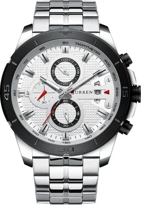 Produktbild von CURREN ST-6217 Herrenuhr - Eleganz in Silber KP6217