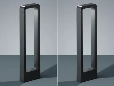 Produktbild von LED Sockelleuchten in Anthrazit 50cm - 2er Set Wegeleuchten Terrassenbeleuchtung