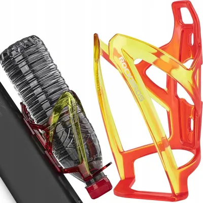 Image de Rockbros Fk338 Support de vélo pour bidon - Rouge/Jaune