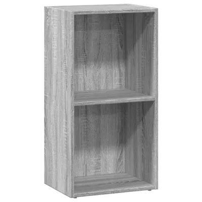 Obrázek produktu pro vidaXL Knihovna Grey Sonoma 40x30x77 cm Materiál na bázi dřeva