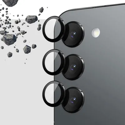 Immagine prodotto di Protezione in vetro temperato per il vetro della fotocamera di Samsung Galaxy S25 Plus, compatibile con la custodia