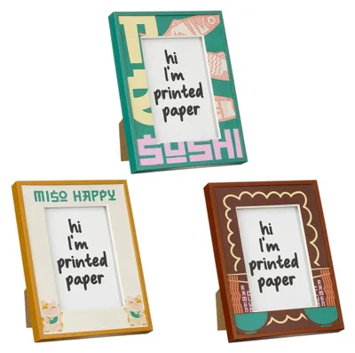 Bilderrahmen Azie 3 sortiert