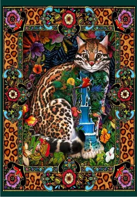 Immagine prodotto di Grafika Puzzle Tropicat - puzzle colorato da 1000 pezzi