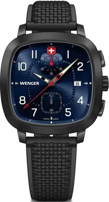 Produktbild von Wenger 01.1933.113 Herrenuhr Vintage Sport Chronograph 40mm 5ATM
