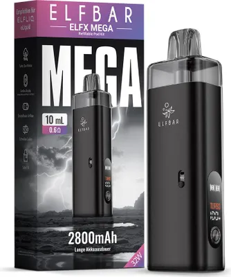 Immagine prodotto di Elfbar Elfx Mega Kit Black