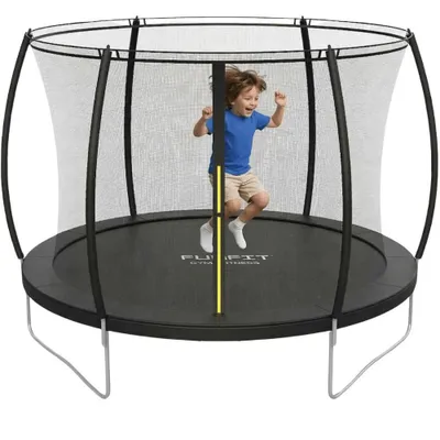 Zdjęcie produktu dla Trampolina ogrodowa dla dzieci 6FT 183cm FUNFIT z siatką wewnętrzną
