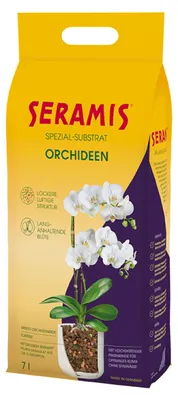 Produktbild von Seramis Spezial-Substrat für Orchideen 7 l mit Tongranulat und Pinienrinde