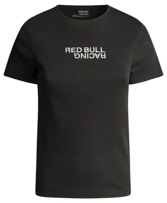 Produktbild von Red Bull Racing Stretch Rib Kurzarm-t-shirt Schwarz S Mann Schwarz S