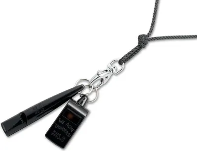 Produktbild von ACME Pfeifenset 210 1/2 + 560 schwarz + Pfeifenband