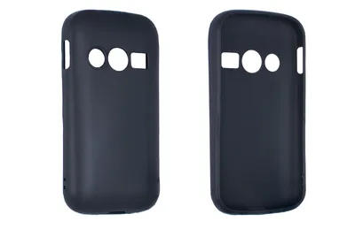 Produktbild von caseroxx Schutz-Hülle TPU-Hülle kompatibel mit Doro 1380/1381, Gummi Handy Tasche schwarz