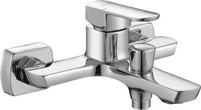 Produktbild von Badewannenarmatur  Wandmontage ohne Duschset, Wannenarmatur chrom