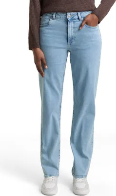 Produktbild von Tom Tailor Jeanshose TTELLA im Straight Fit Schnitt mit Five-Pocket-Style