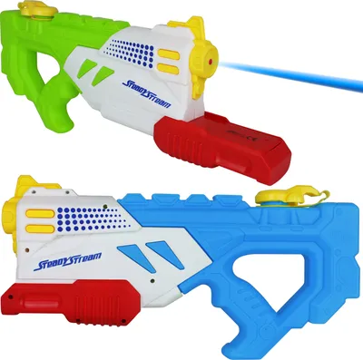 Produktbild von Wasserpistole 1000ml - 2er Set blau und grün