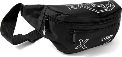Obrázok produktu pre Taška Street Nylonová taška Dámska pánska taška Fanny Pack Black 28x9x12 OTJ508S