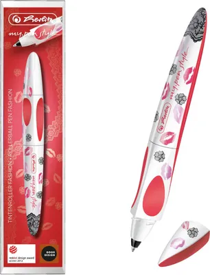 Produktbild von Herlitz Tintenroller "my.pen" / "Glowing Red"