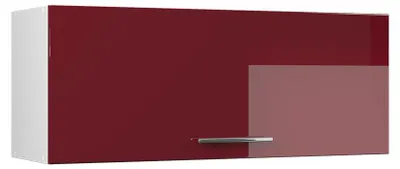 Produktbild von Hängeschrank Vicco Fame-Line Bordeaux Hochglanz/Weiß 100 cm, Model 61565