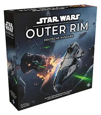 Produktbild von Asmodee Star Wars: Outer Rim, Brettspiel, Strategie, 14 Jahr(e), 120 min, Familienspiel