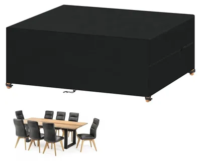 Immagine prodotto di Omgoods - Copertura impermeabile per mobili da giardino, dimensioni 210 x 110 x 75 cm