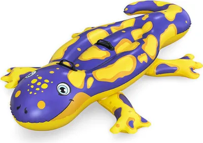 Produktbild von Bestway Aufblasbare Eidechsenfigur mit Griffen 191x119 cm +3 Jahre Strand und Pool 41502