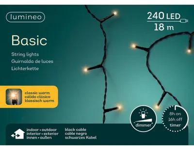 Produktbild von Weihnachtsbeleuchtung Basic 240L Classic warm