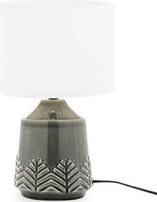 Obrázok produktu pre KONSIMO "HYSSO" stolová lampa, sivá, keramika