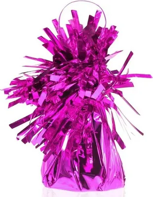 Image de Ballongewicht Folienballon Dunkelrosa 145g (Party - Ballons)