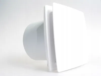 Obrázek produktu pro ELPlast EOL F12B, standardní ventilátor do koupelny, bílý, s dekorativním panelem